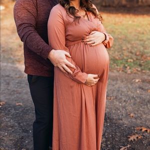 Maternity Maxi Dress photoshoot special event